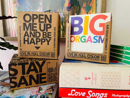 BIG ORGASM, A Potent, Functional & Delicious Chocolate Bar