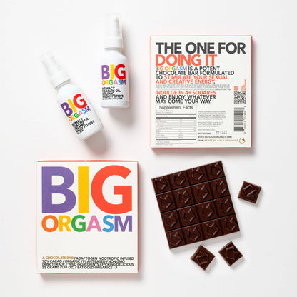 BIG ORGASM, A Potent, Functional & Delicious Chocolate Bar