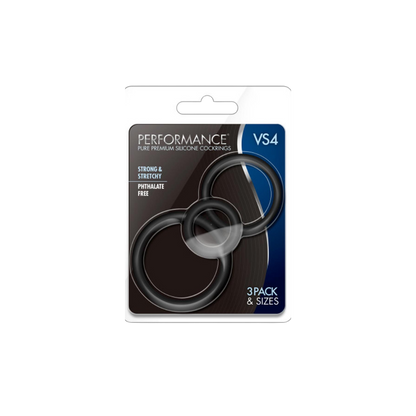 Silicone Penis Ring Set (3 Sizes)