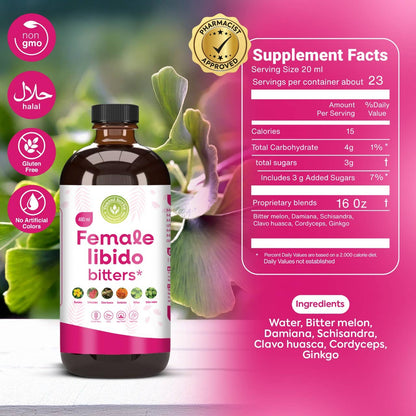 Female Libido living bitters 480mls